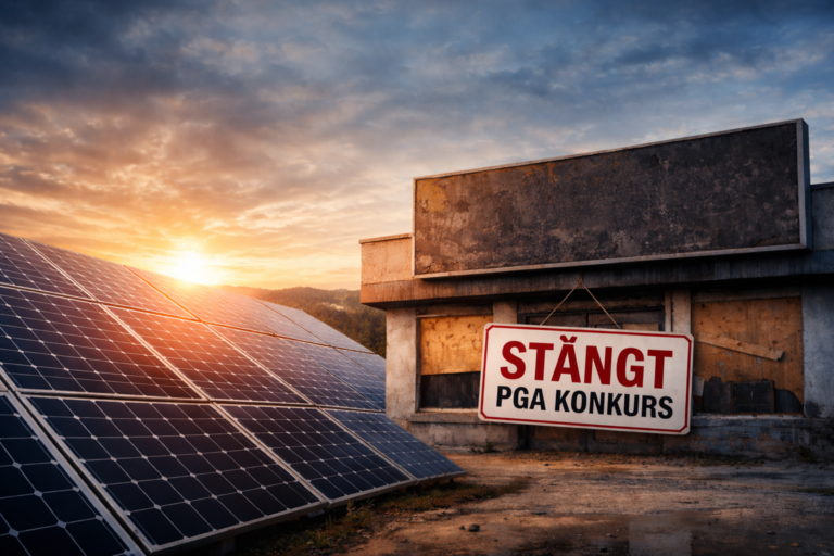 Sveriges bästa solcellsföretag i konkurs – vad hände med EviSol?