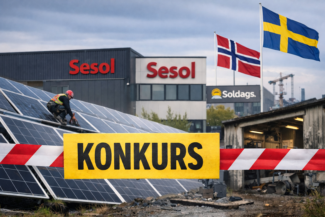 Konkurs Soltech – genomgång av Sesol, Soldags, Neabgruppen och läget i koncernen
